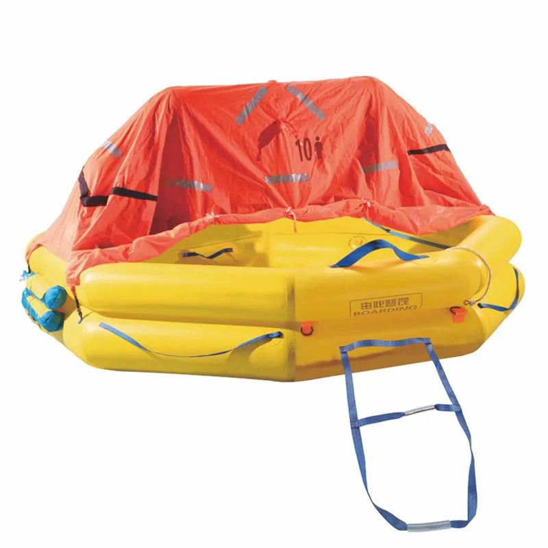 Enflatab liferaft sove lavi nan lanmè